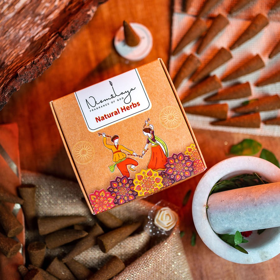 Natural Herbs Incense Cones