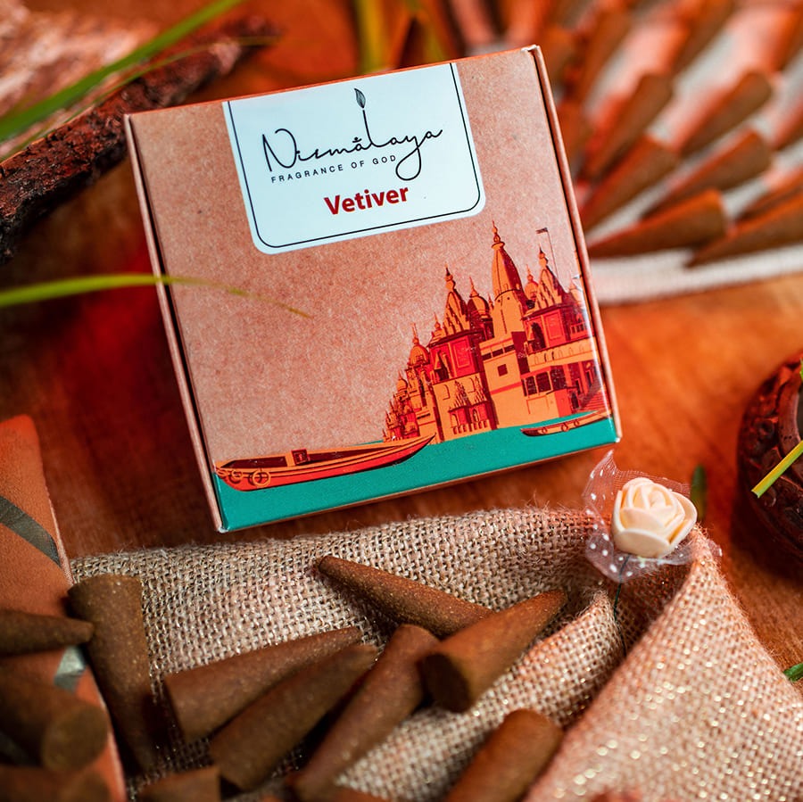 Vetiver Incense Cones