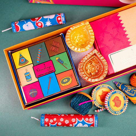 Mandala Gift Box With Plantable Crackers